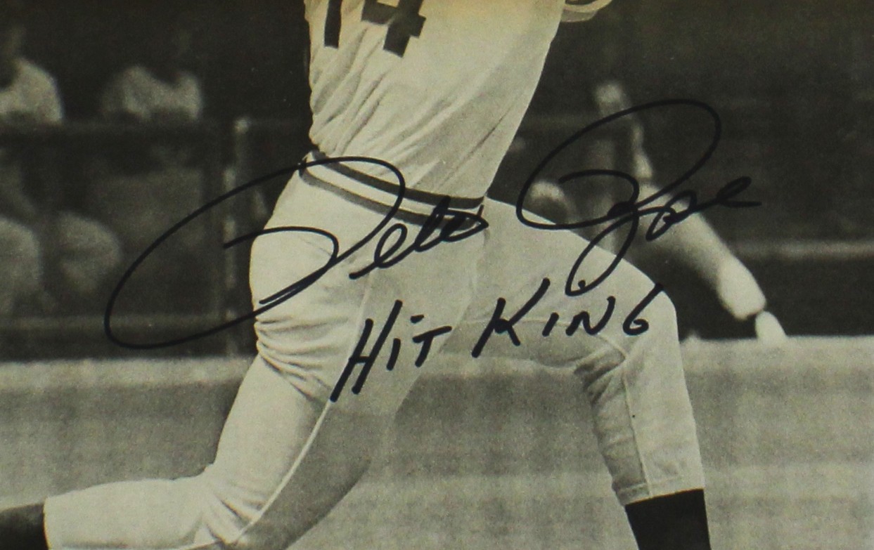 Pete Rose Signed Cincinnati Reds Alert 1975 Newspaper with “Hit King” Insc