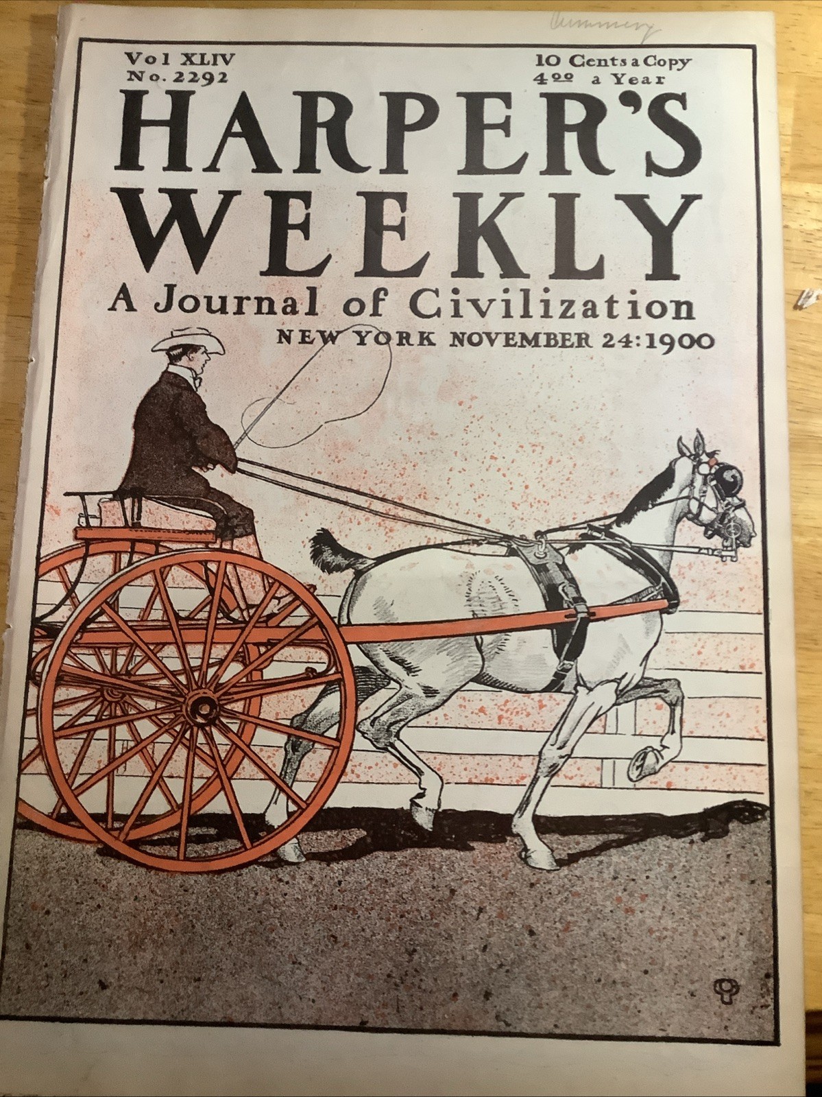 1900 HARPERS WEEKLY NEWSPAPER / MAGAZINE ~ WONDERFUL CONTENT