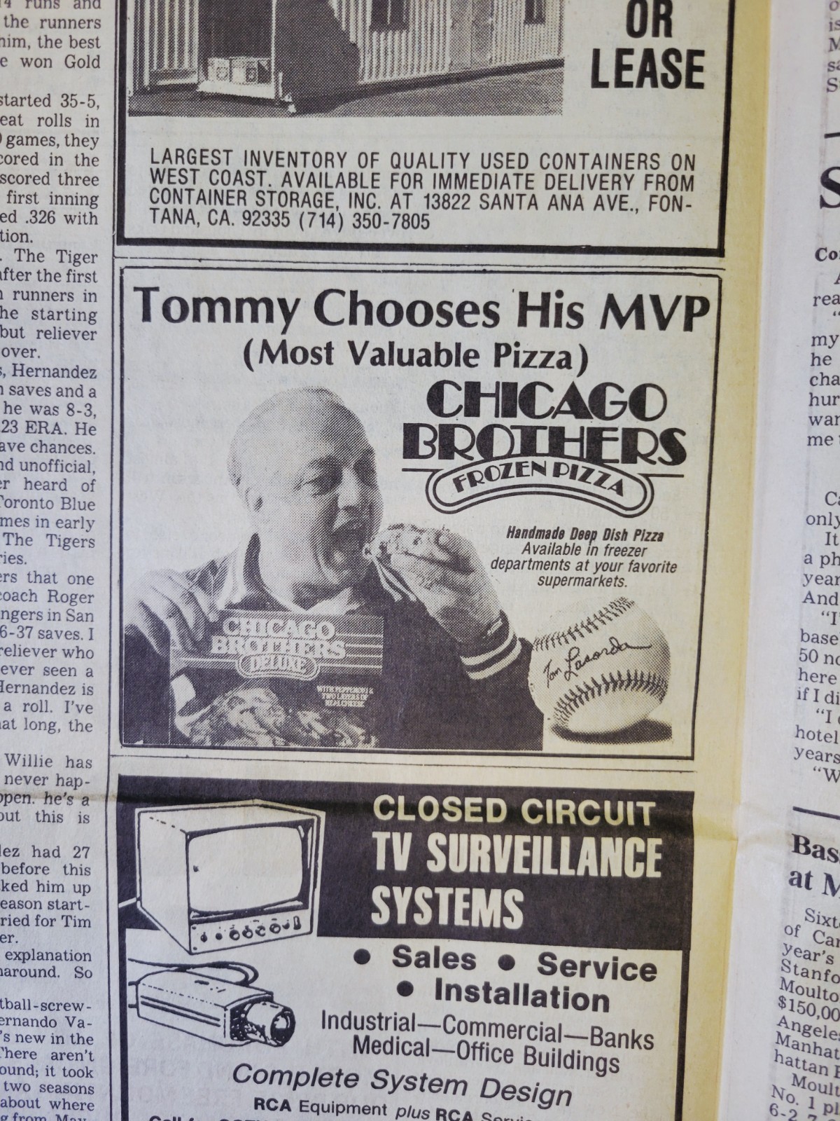 1984 Oct 1: LA Los Angeles Times Sports MLB Angels Mike Witt Throws Perfect Game