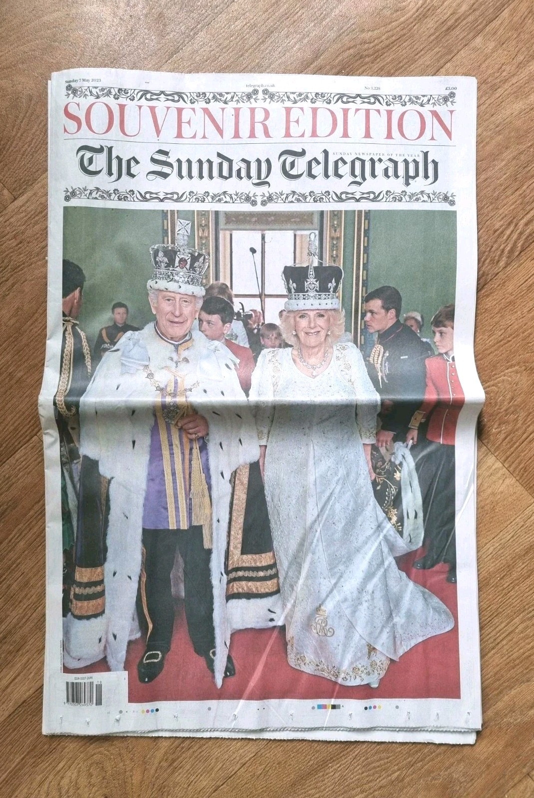 THE SUNDAY TELEGRAPH 7th May 2023 UK NEWSPAPER CORONATION KING CHARLES CAMILLA