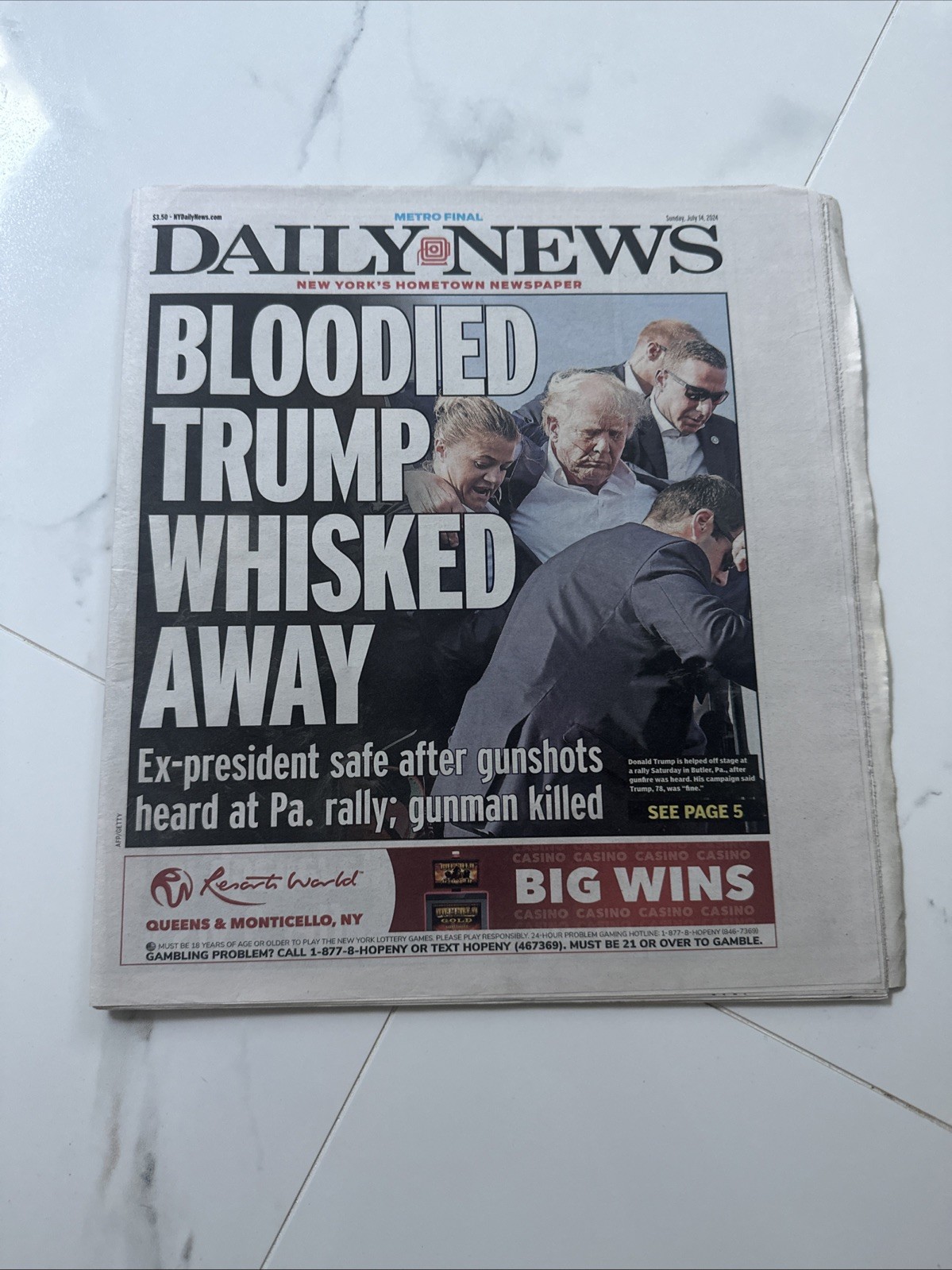 23 News Paper Long Paper Trail Of 2024 Election Process Since Biden Drop Out