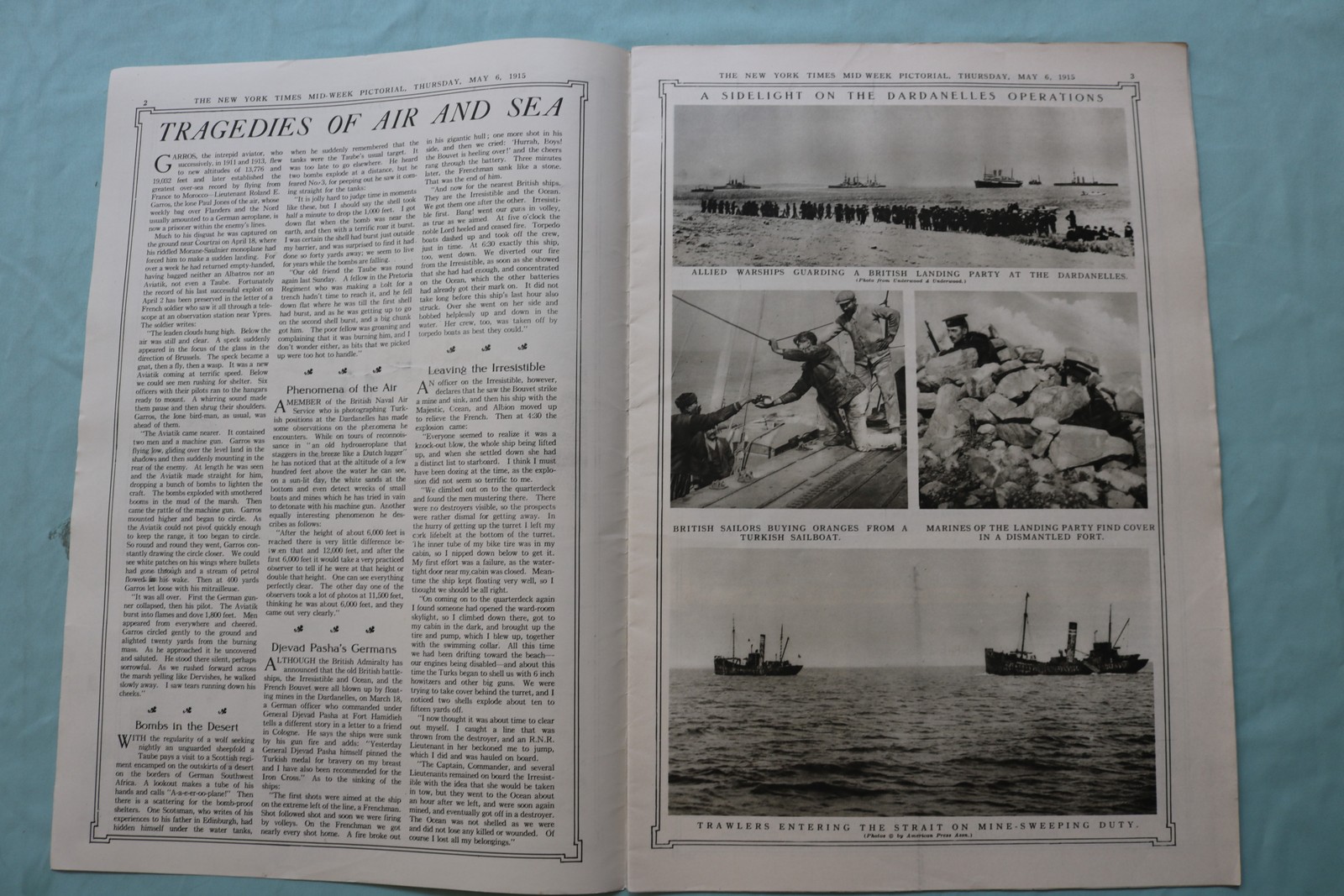 1915 MAY 6 NEW YORK TIMES MID-WEEK PICTORIAL WAR EXTRA- FRENCH INFANTRY -NP 9127