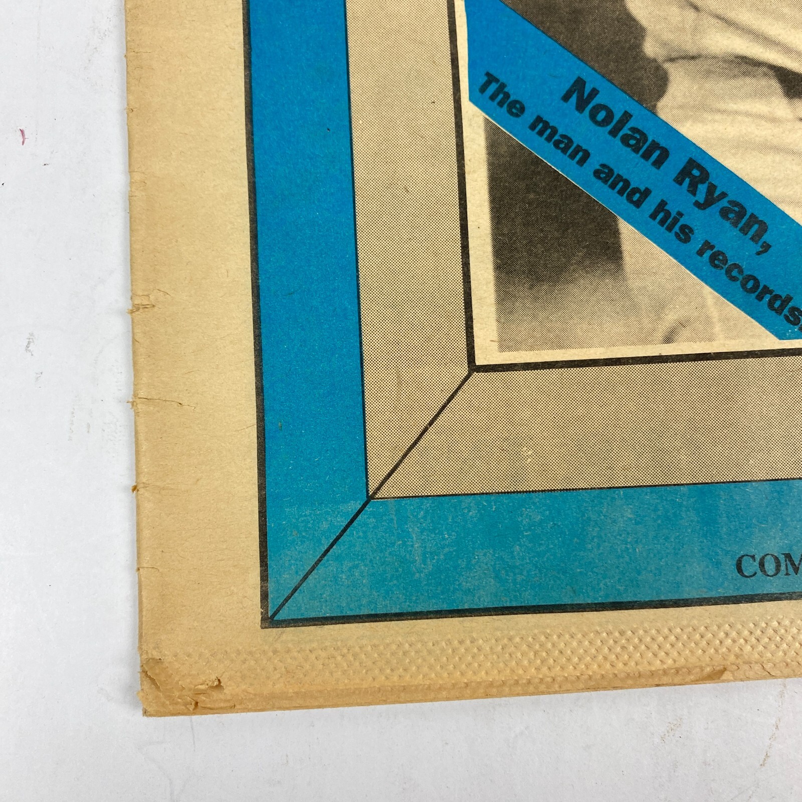 Alvin Sun Advertiser Newspaper Nolan Ryan Baseball Commemorative Edition 1990
