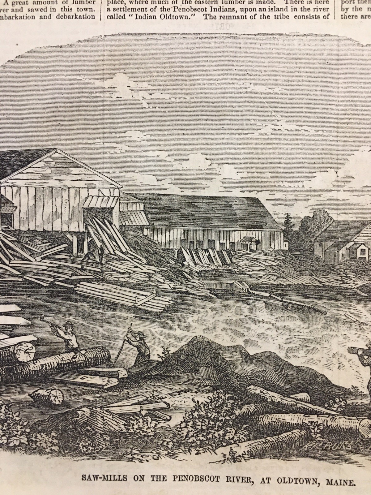1st Atlantic Steamship SS Savannah 1854 Old Town Maine-Northampton MA-Madison WI