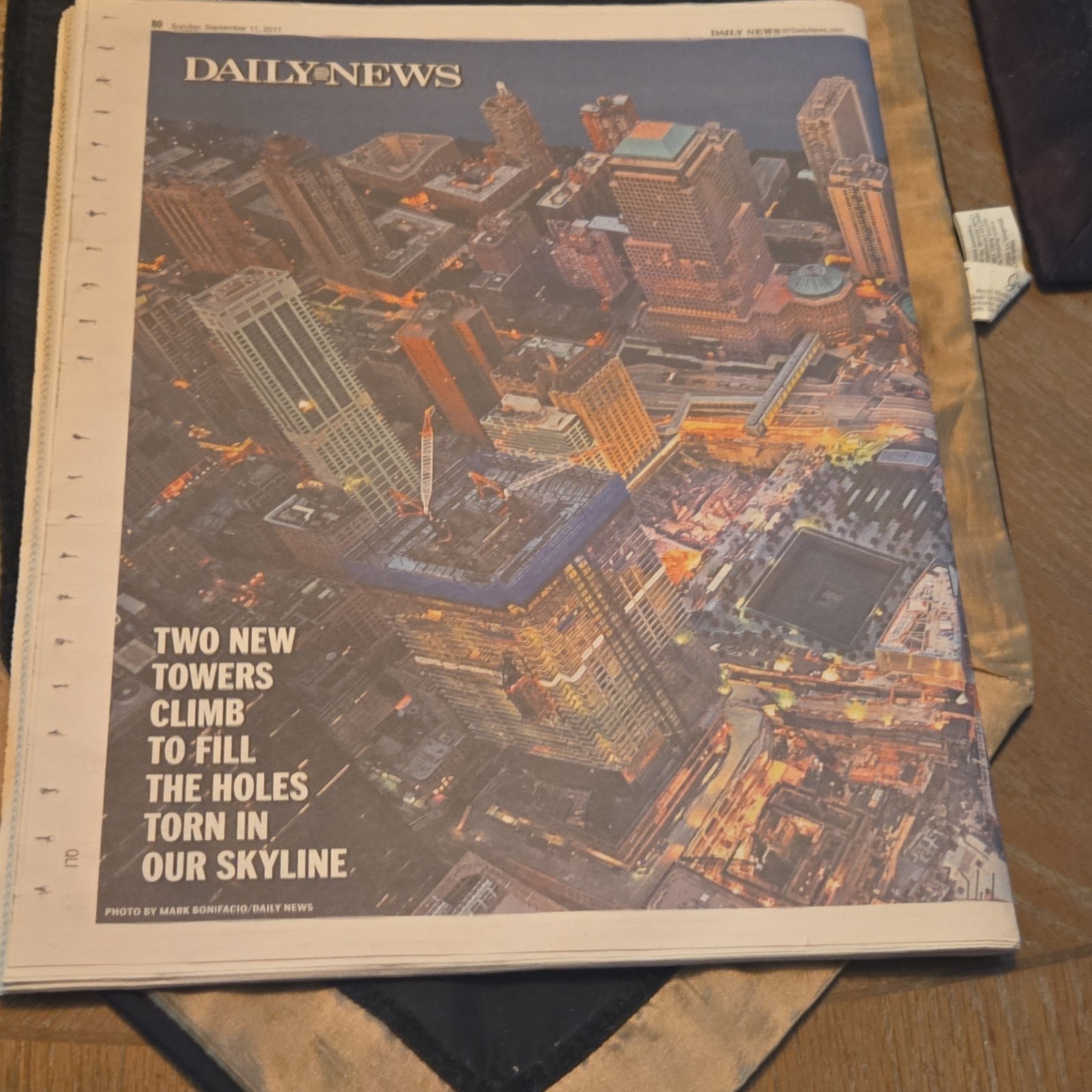 Daily News 9/11 Ten Years Later Commemorative Special Edition Newspaper