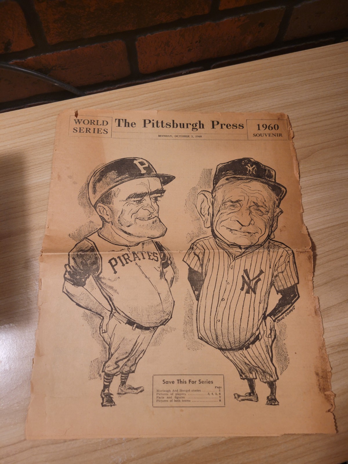 The Pittsburgh Press 1960 World Series Souvenir Edition