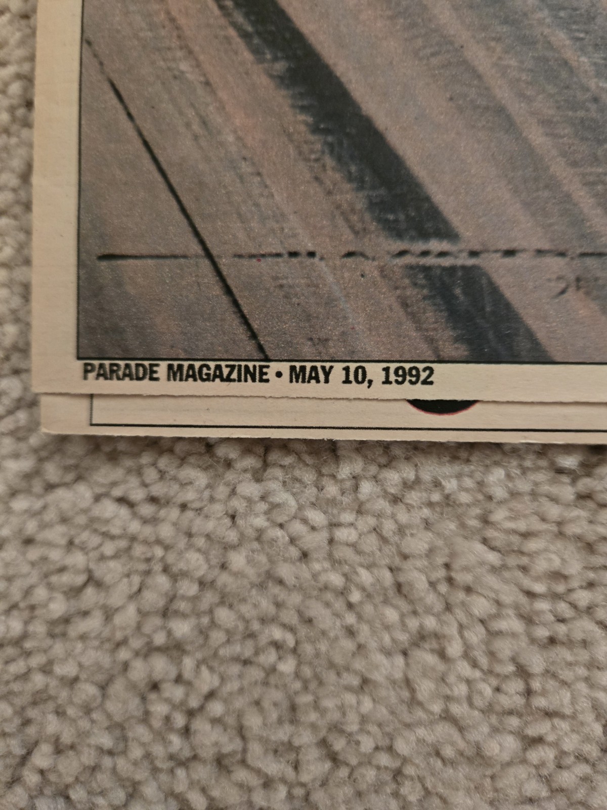 Vintage 1992 Parade Magazine Special Pull-Out Edition 76th Indianapolis 500 Race