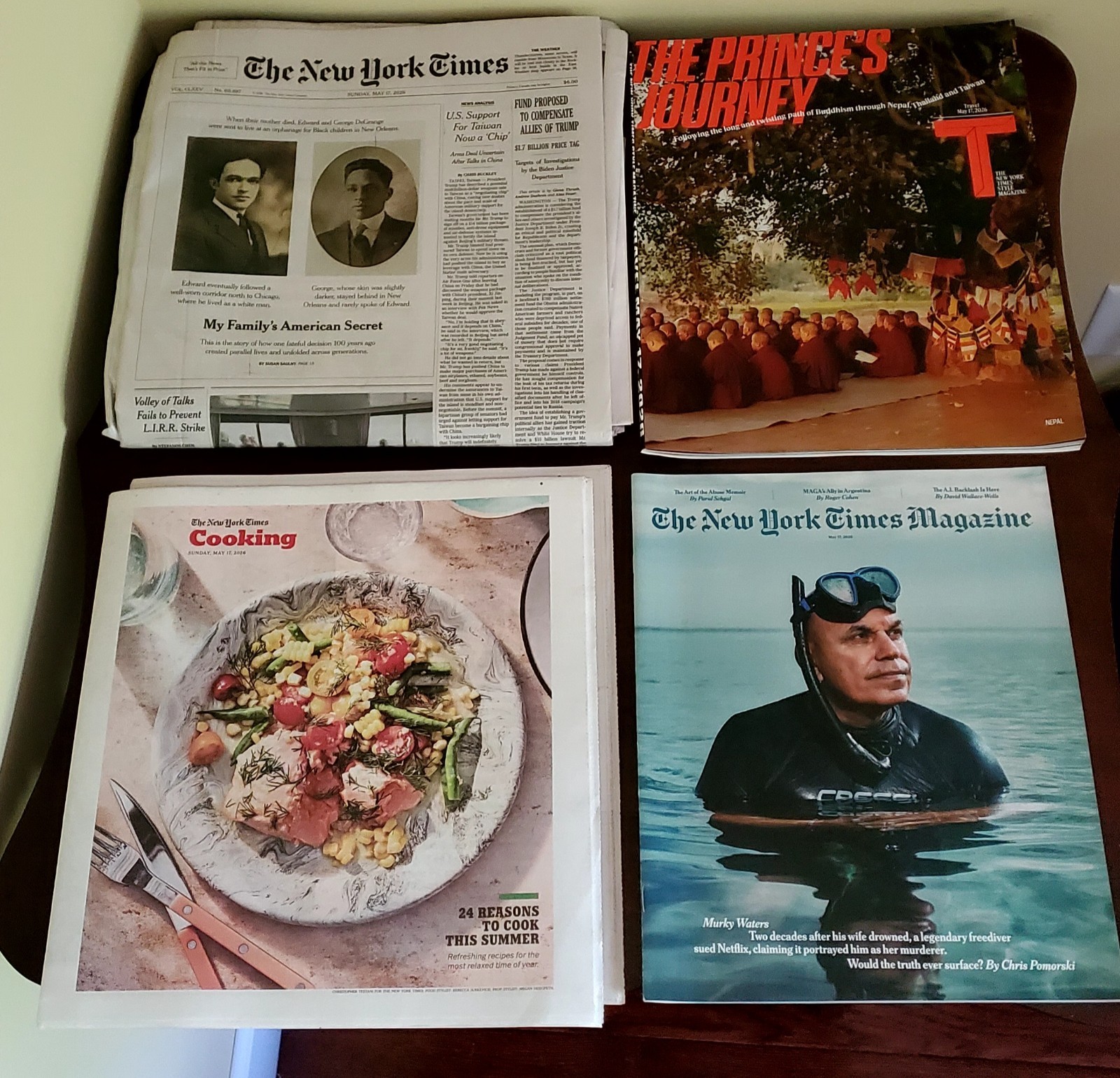 The New York Times Sunday May 17 2026 Style Magazine, Cooking UNREAD
