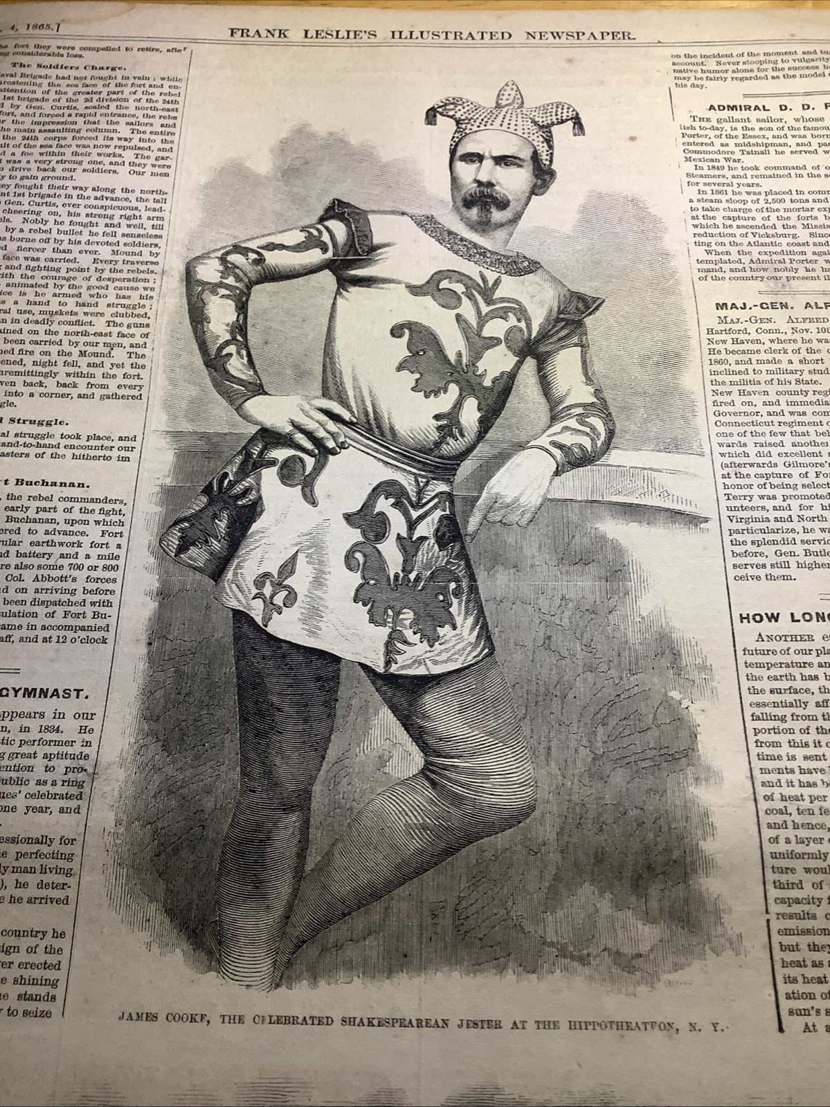 1865 FRANK LESLIE’S CIVIL WAR NEWSPAPER ~ GREAT CIVIL WAR CONTENT 🇺🇸