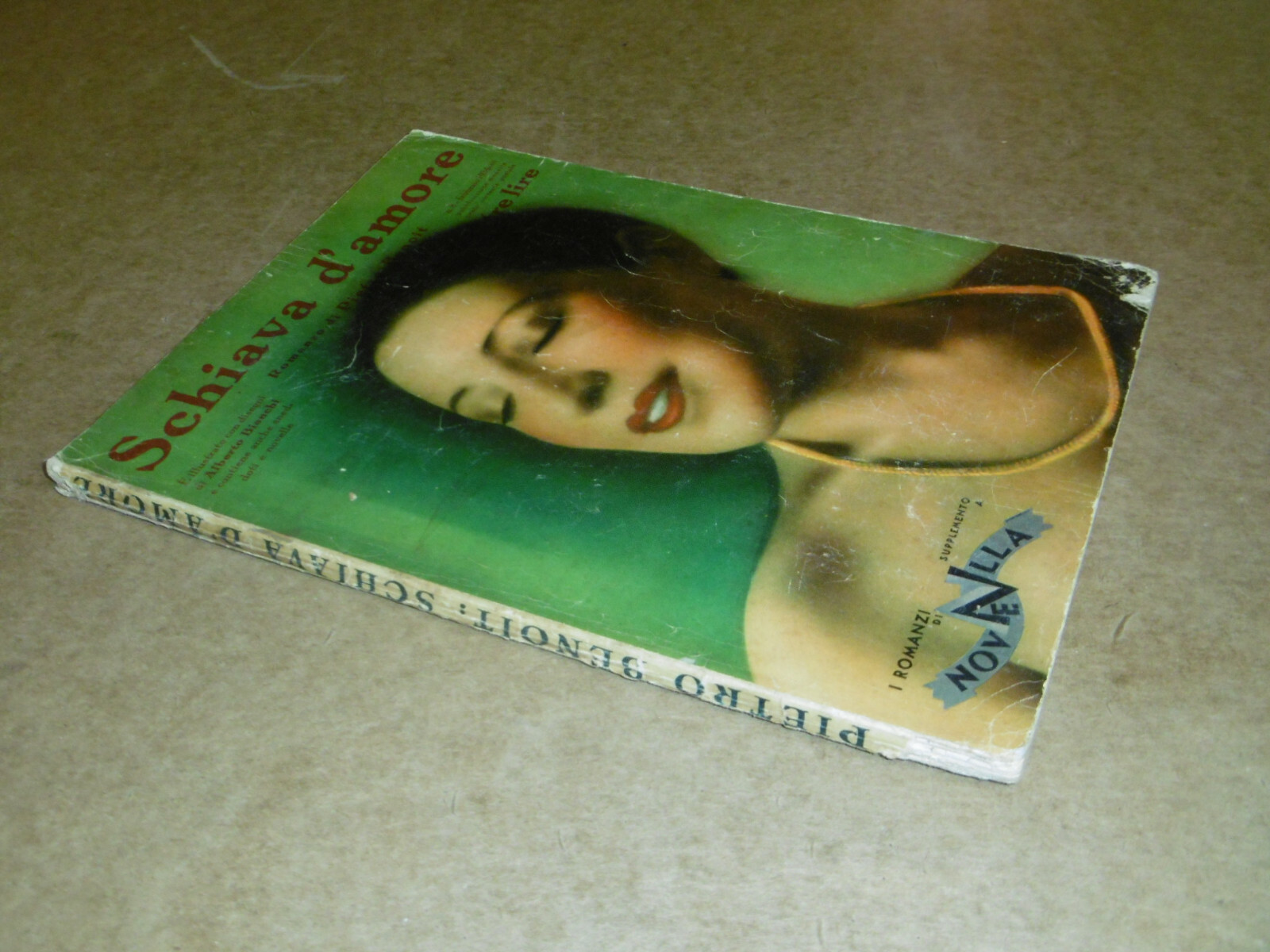 I ROMANZI DI NOVELLA N°8 FEBRUARY 1934 SLAVE OF LOVE RIZZOLI