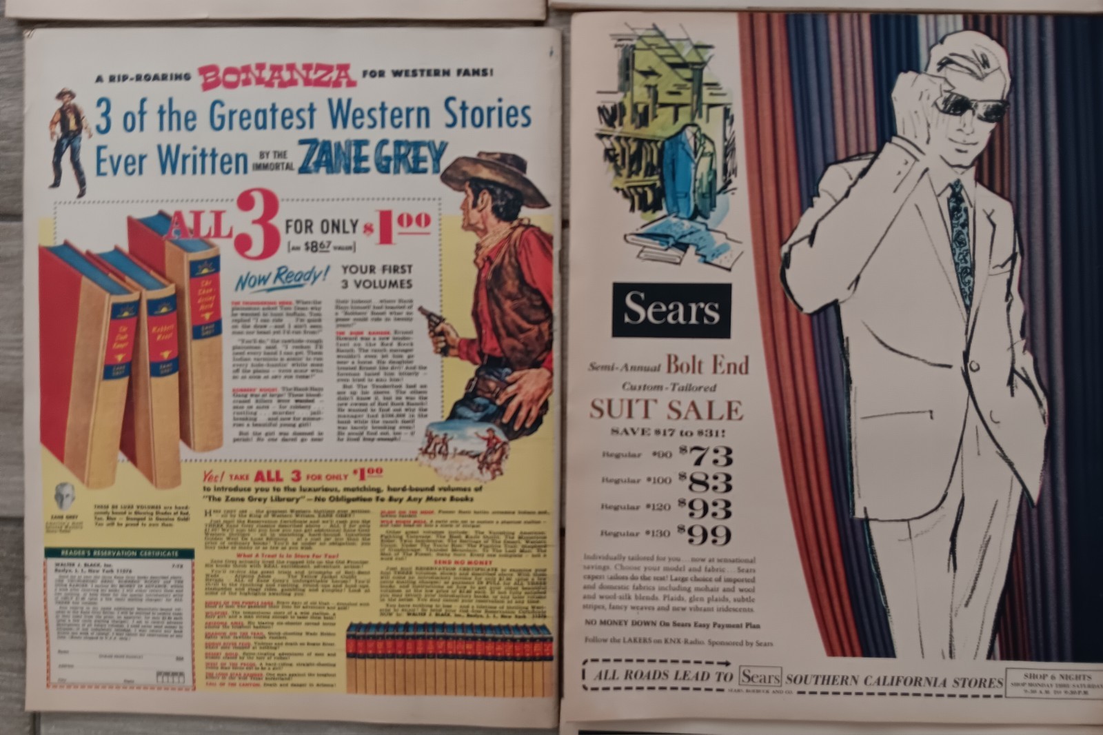 Lot Of 10 ☆ 1966, 1967 & 1968 Los Angeles Times WEST Magazines