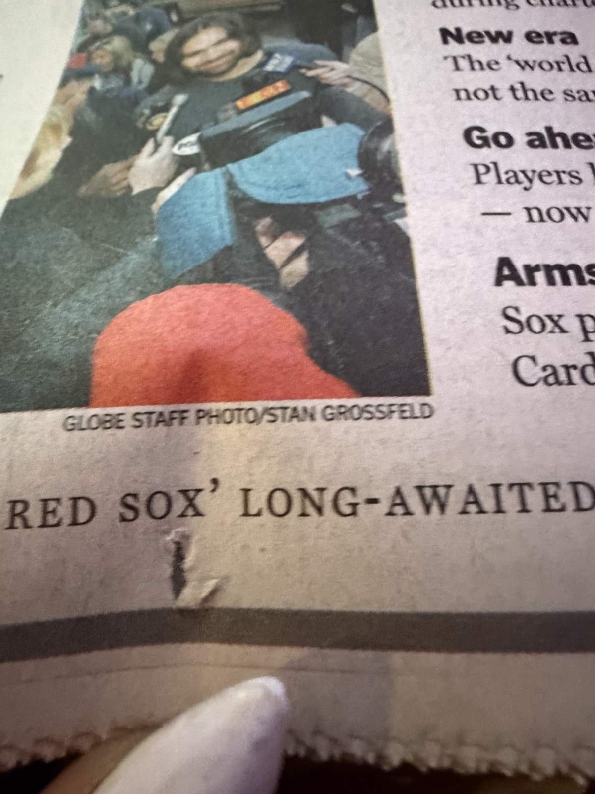 Boston Herald Newspaper Issue – Victory Road Red Sox World Series Oct 29, 2018