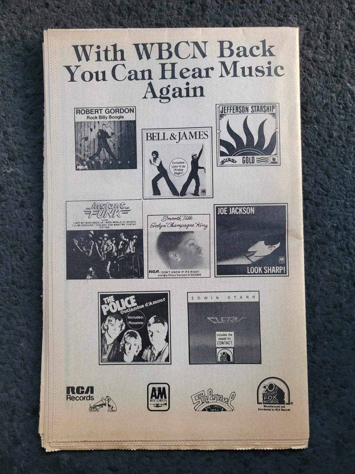 POPTOP THE RECORD BUYER’S GUIDE, April 1979, Police, Rick James, Tavares