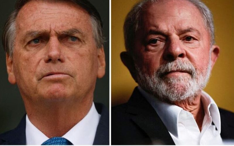 Ex-presidente Luiz Inácio Lula da Silva e presidente Jair Bolsonaro
04/10/2022 e 29/07/2022 REUTERS/Adriano Machado e Ueslei Marcelino