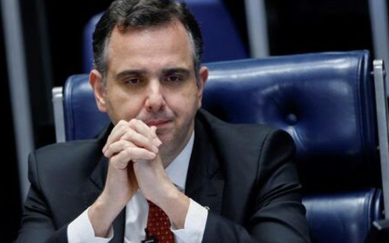 O presidente do Senado, Rodrigo Pacheco
22/03/2023
REUTERS/Adriano Machado