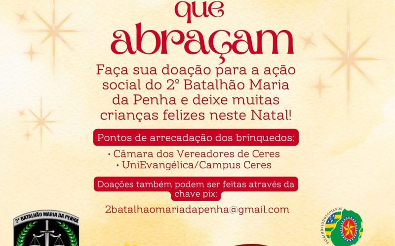 Brinquedos que abraçam