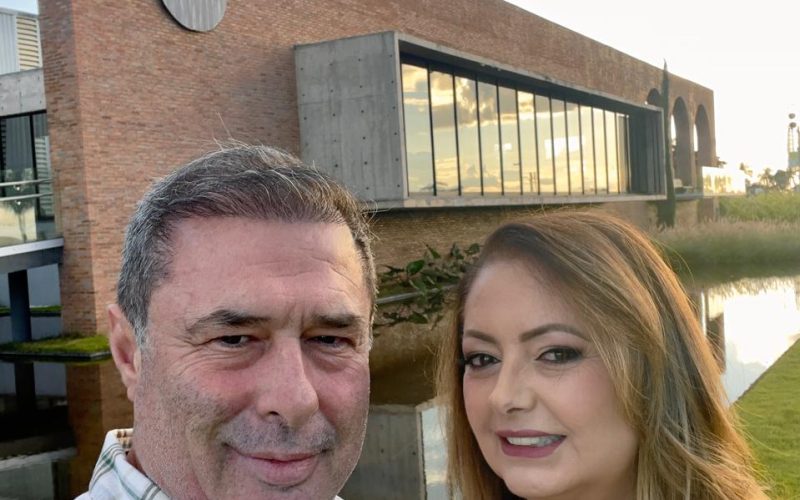 Fabricio e Renata vinicola